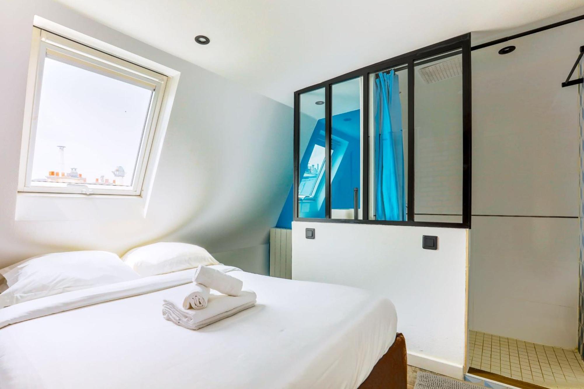Central 1Br Room Space Paris Extérieur photo