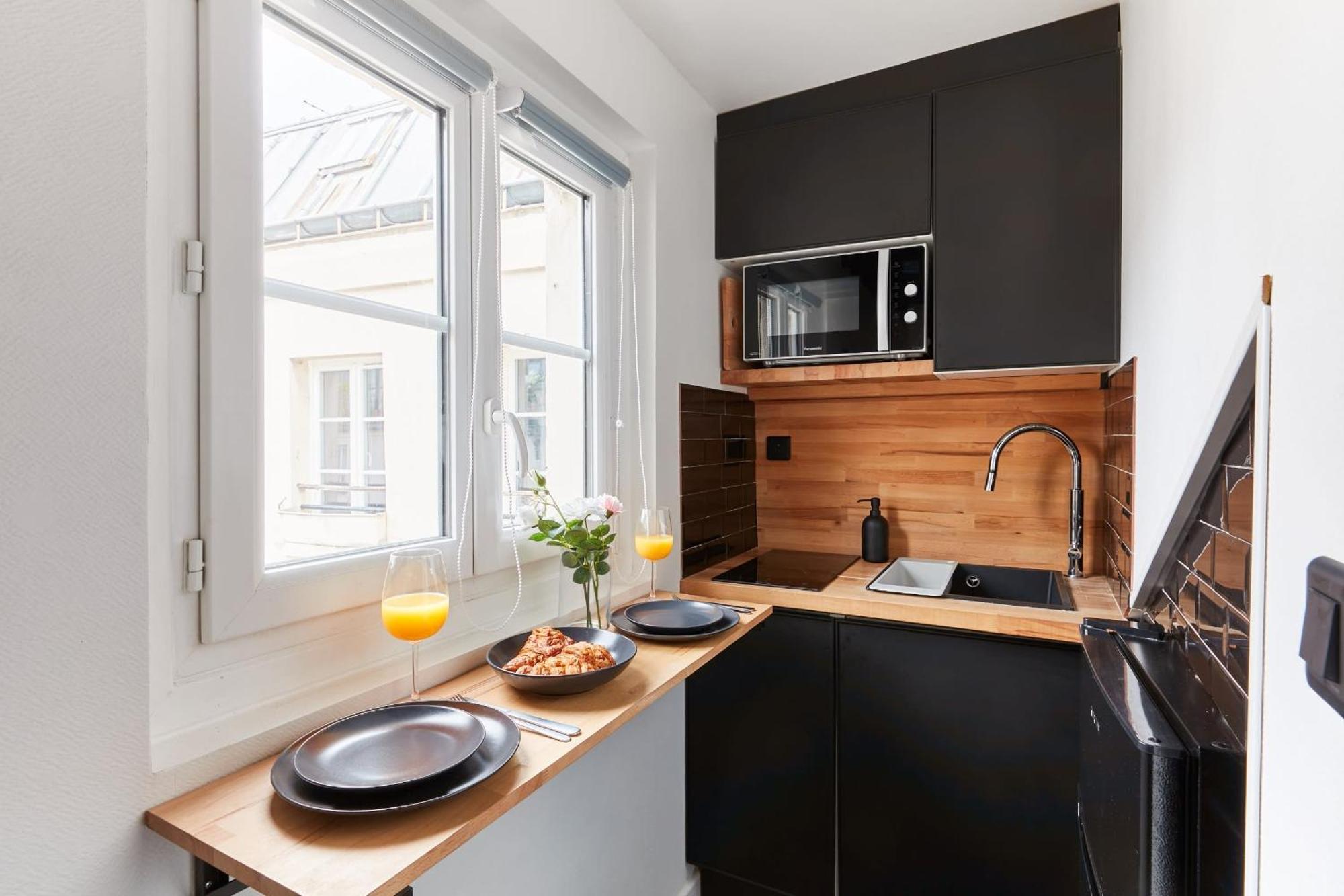 Central 1Br Room Space Paris Extérieur photo