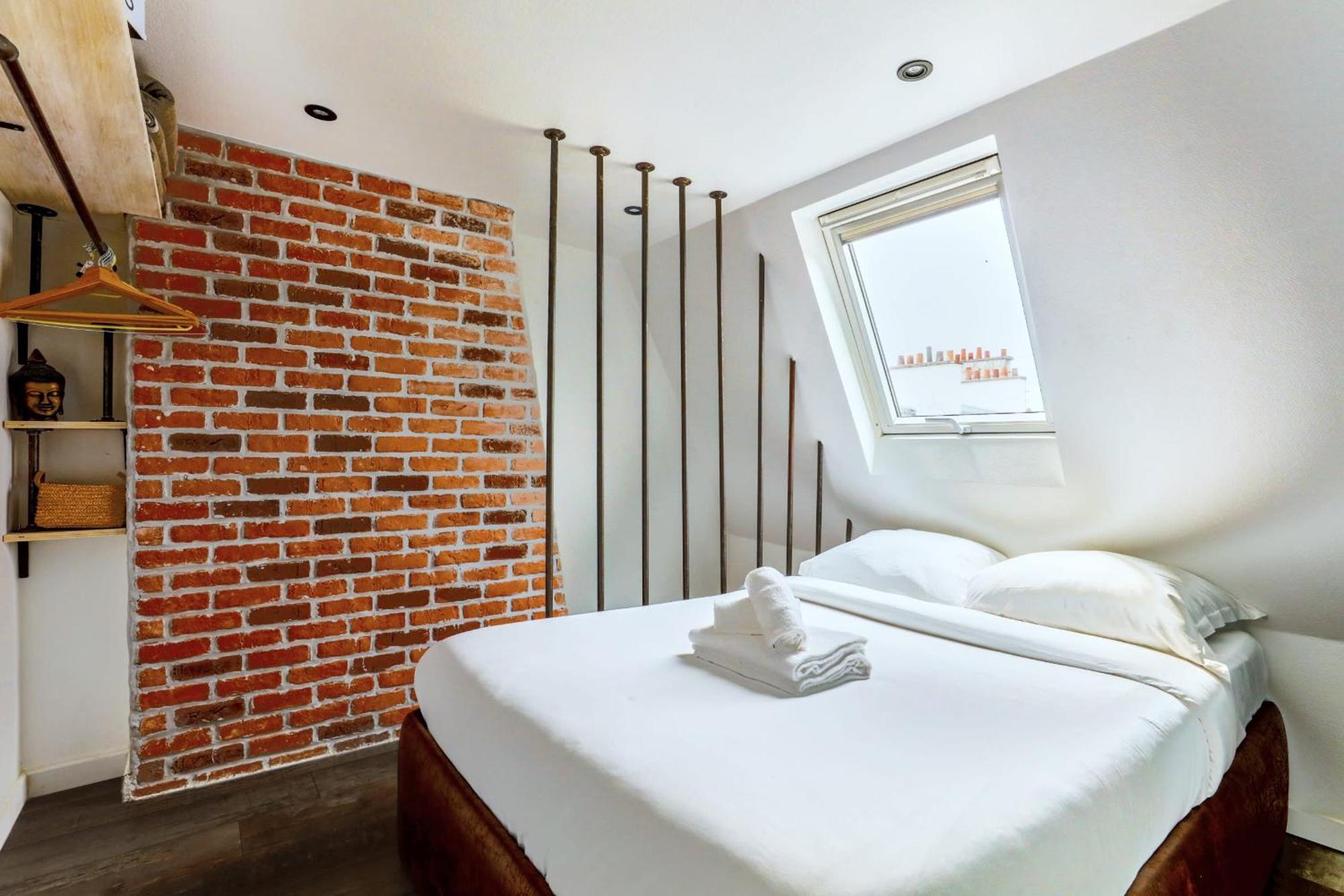 Central 1Br Room Space Paris Extérieur photo